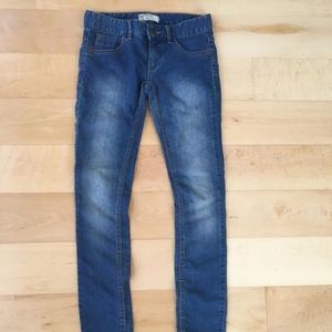 Free People Full Length Skinny Blue Jeans